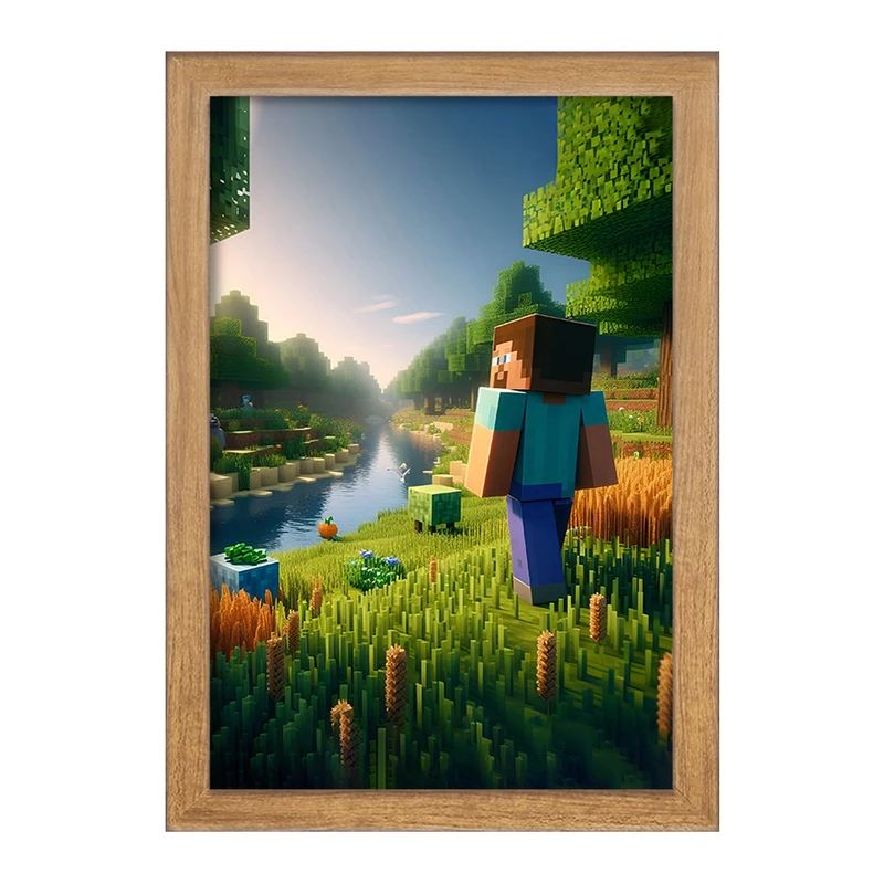 تابلو خندالو مدل ماینکرافت (Minecraft) کد F3521