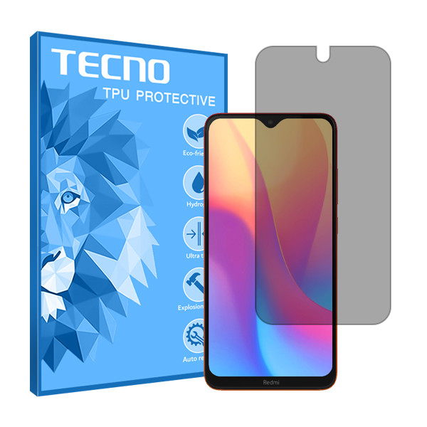 محافظ صفحه نمایش حریم شخصی تکنو مدل HyPRV مناسب برای گوشی موبایل شیائومی Redmi 8A