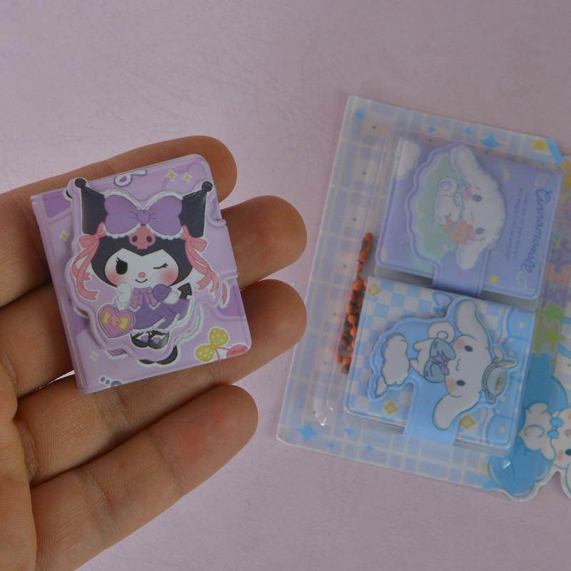 دفترچه یادداشت 50 برگ مدل کرومی و دوستان بسته 4 عددی