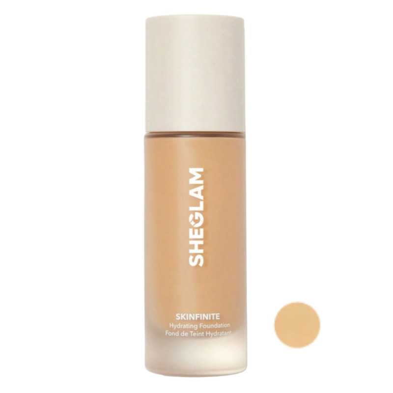 کرم پودر مایع Spf15 شیگلم مدل Skinfinite Hydrating Sand مناسب برای پوست خشک و حساس رنگ بژ طلایی شماره 23 حجم 30 میلی لیتر