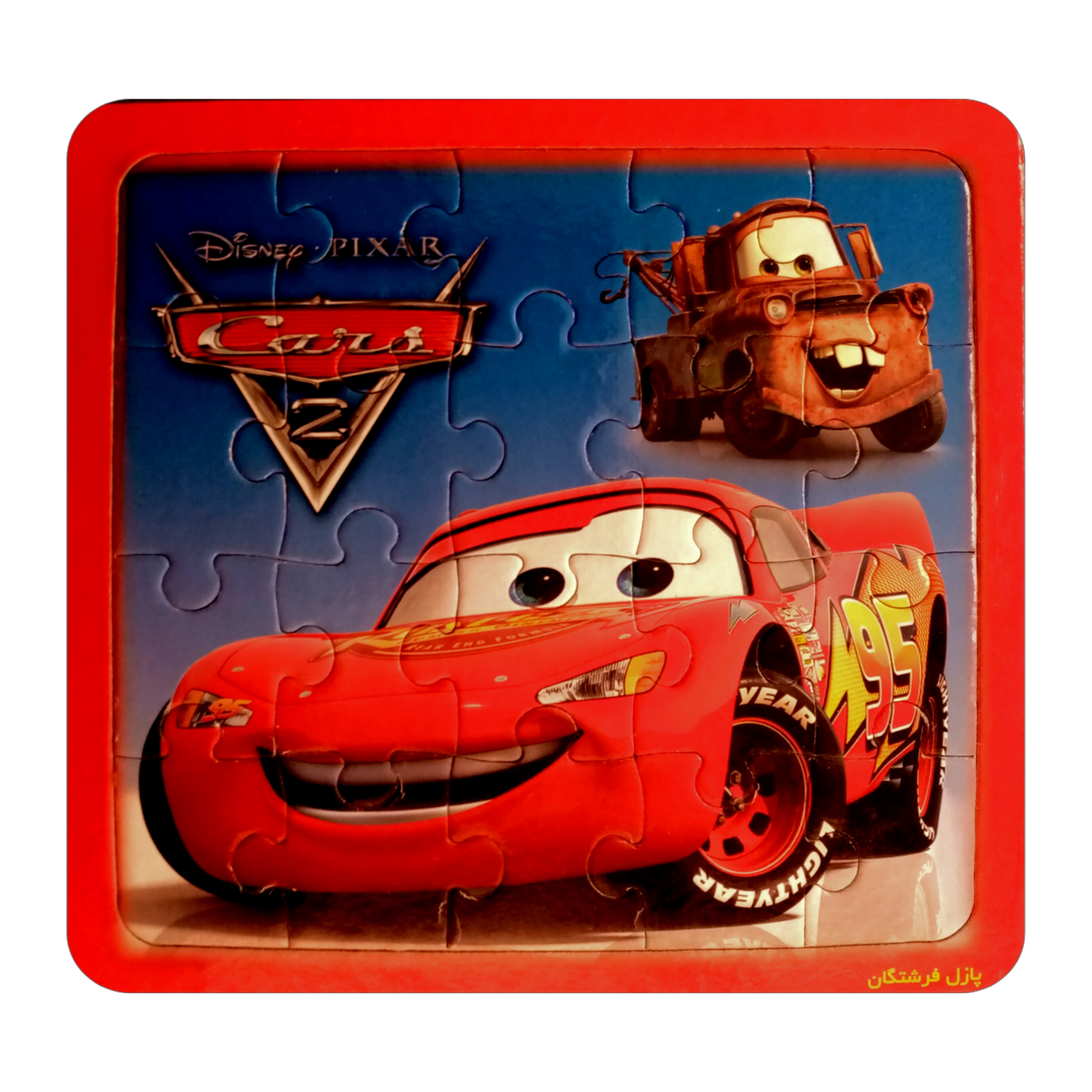 پازل 20 تكه انتشارات فرشتگان مدل ماشين‌ ها