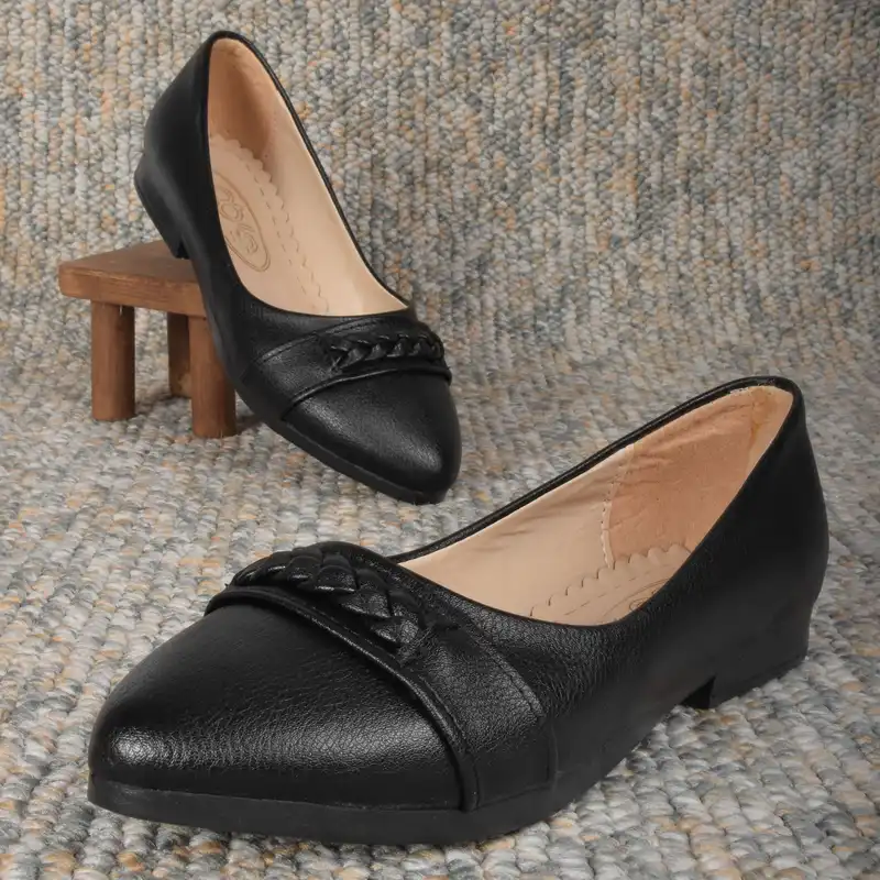 کفش زنانه مورتی مدل بند بافتی BK.2826