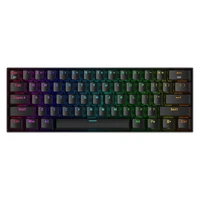 کیبورد گیمینگ ردراگون مدل DRACONIC K530 PRO، سوییچ مکانیکال قهوه‌ای، Tenkeyless، نورپردازی RGB