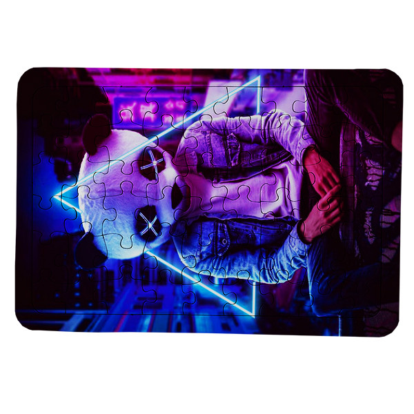 پازل 54 تکه طرح پاندا کد Ld11