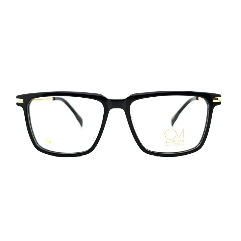 فریم عینک طبی کائوچو مستطیلی کاپری من مدل CMSF2938C1 مناسب برای صورت بیضی، قلب، مثلث