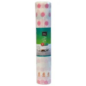 سفره یکبار مصرف کوالا مدل Silk طرح گلدان رول 10 متری