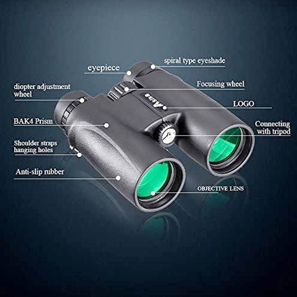 دوربین دوچشمی آسیکا مدل BR-10x42 -  - 6
