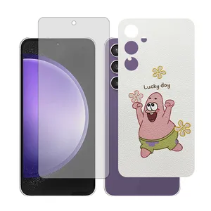 Glass Together model transparent Screen Protector Suitable for Samsung Galaxy S23 FE Mobile Phone with Back cover sticker