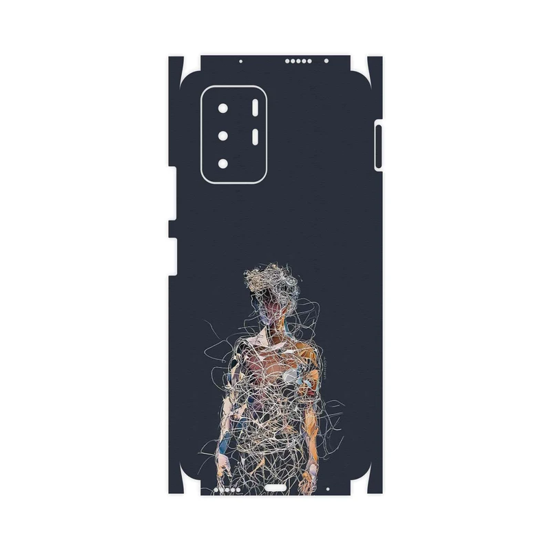 برچسب پوششی ماهوت مدل Strings Digital Art 1-FullSkin مناسب برای گوشی موبایل شیائومی Redmi Note 10 Pro (China)