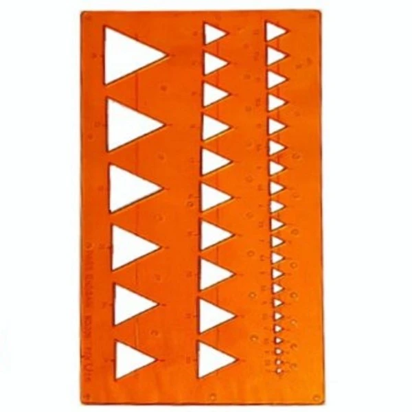 شابلون پارس رسام طرح مثلث کد 2