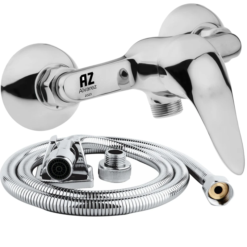 شیر سرویس بهداشتی الوارس صنعت مدل دورینا به همراه شلنگ توالت