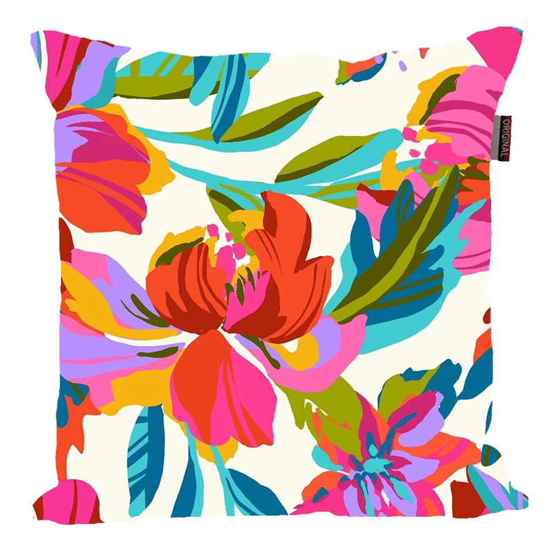 کوسن پاد آفرین مدل مگنولیا طرح گل کد PK40125