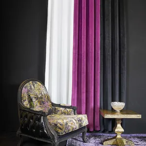 پرده مدل مخمل کالیفرنیا خانه دیزاین 01 سایز 140x280 سانتی متر