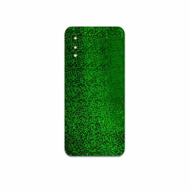 برچسب پوششی ماهوت مدل Green-Holographic مناسب برای گوشی موبایل سامسونگ Galaxy M02