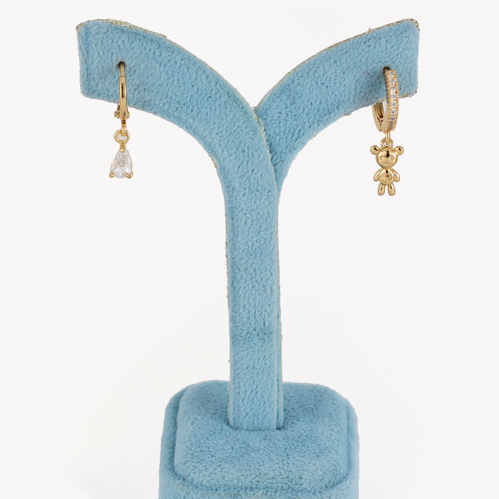 گوشواره زنانه وای اس ایکس مدل تدی کد AAC787 -  - 2