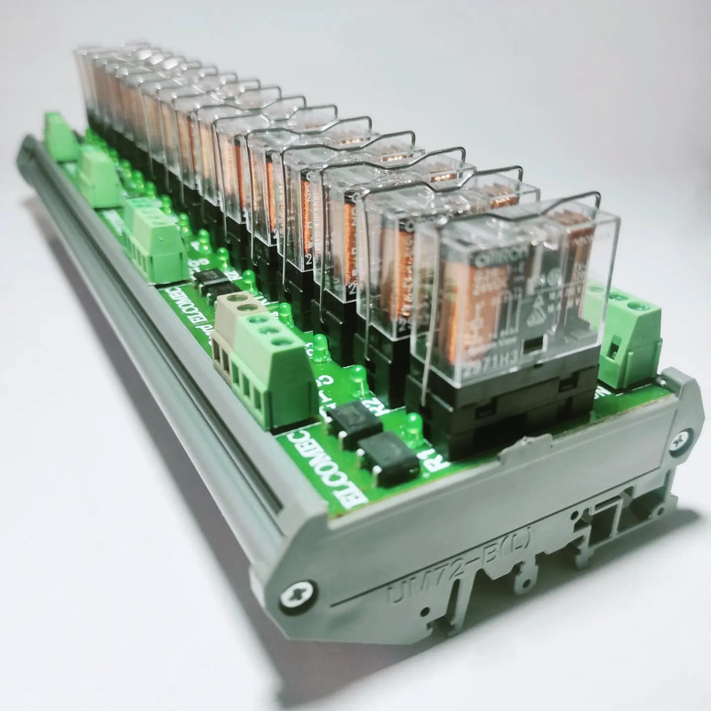 کارت رله 16 کانال اِلکامِک مدل E-RB-OTN16