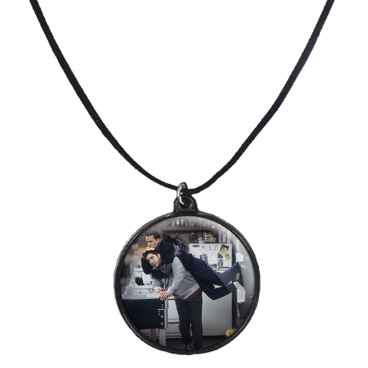 گردنبند پرمانه طرح فرندز کد pmb.18824 مدل دو طرفه