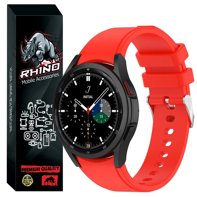 بند راینو مدل Strip-W4 مناسب برای ساعت هوشمند سامسونگ Galaxy Watch 4 Classic 42mm / 46mm