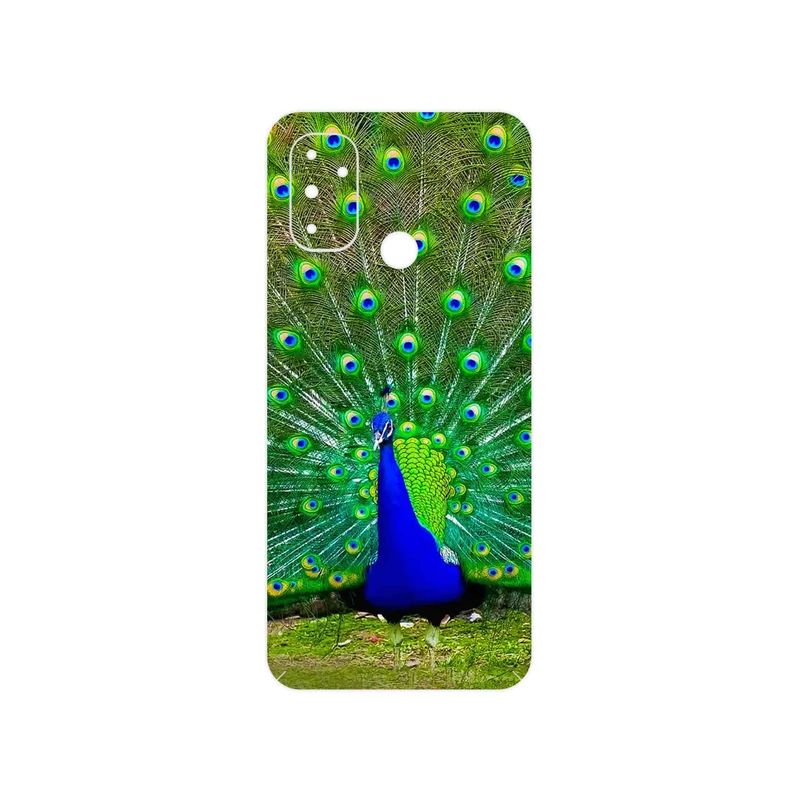 برچسب پوششی ماهوت مدل Peacock مناسب برای گوشی موبایل وان پلاس Nord N100