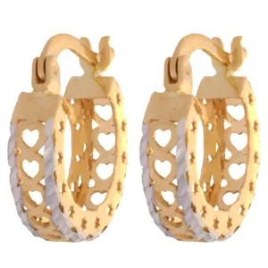 گوشواره طلا 18 عیار زنانه طلای مستجابی کد 70