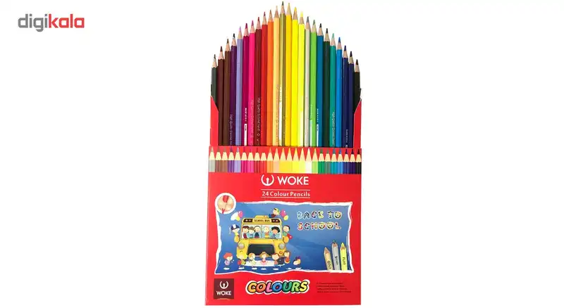 مداد رنگی 24 رنگ ووک مدل 9403R
