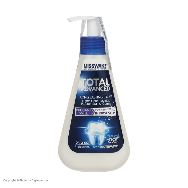 خمیر دندان میسویک مدل Total Advanced حجم 185 میلی لیتر خمیر دندان میسویک مدل Total Advanced حجم 185 میلی لیتر