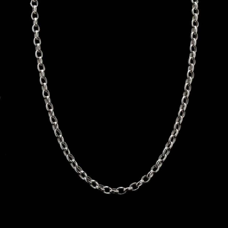 زنجیر نقره مردانه گالری ظهیرالدینی مدل Rolo 65-70 GT زنجیر نقره مردانه گالری ظهیرالدینی مدل Rolo 65-70 GT