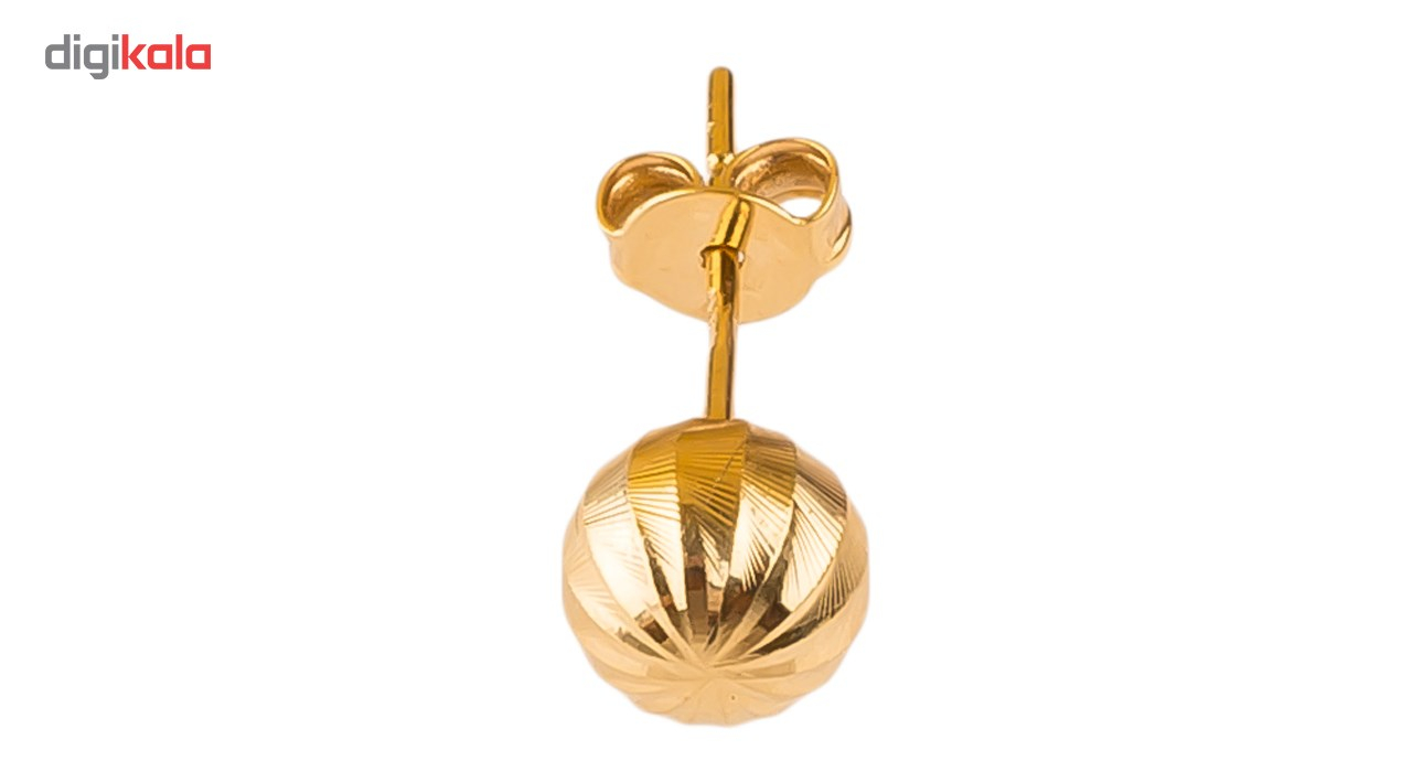 گوشواره طلا 18 عیار گالری طلاچی میخی 2