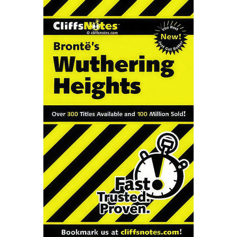 Cliffsnotes 90s قیمت و خرید کتاب CliffsNotes on Brontes Wuthering Heights اثر Richard ...