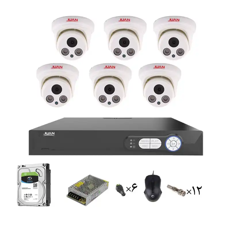 سیستم امنیتی ژوان مدل JA-6HD5108