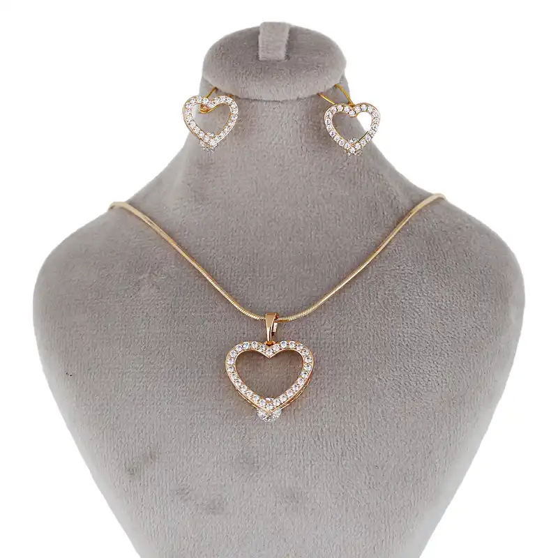 نیم ست زنانه ژوپینگ مدل قلب کد H198