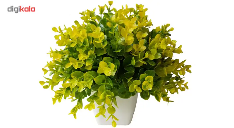 گلدان به همراه گل مصنوعی بخشی مدل SH313