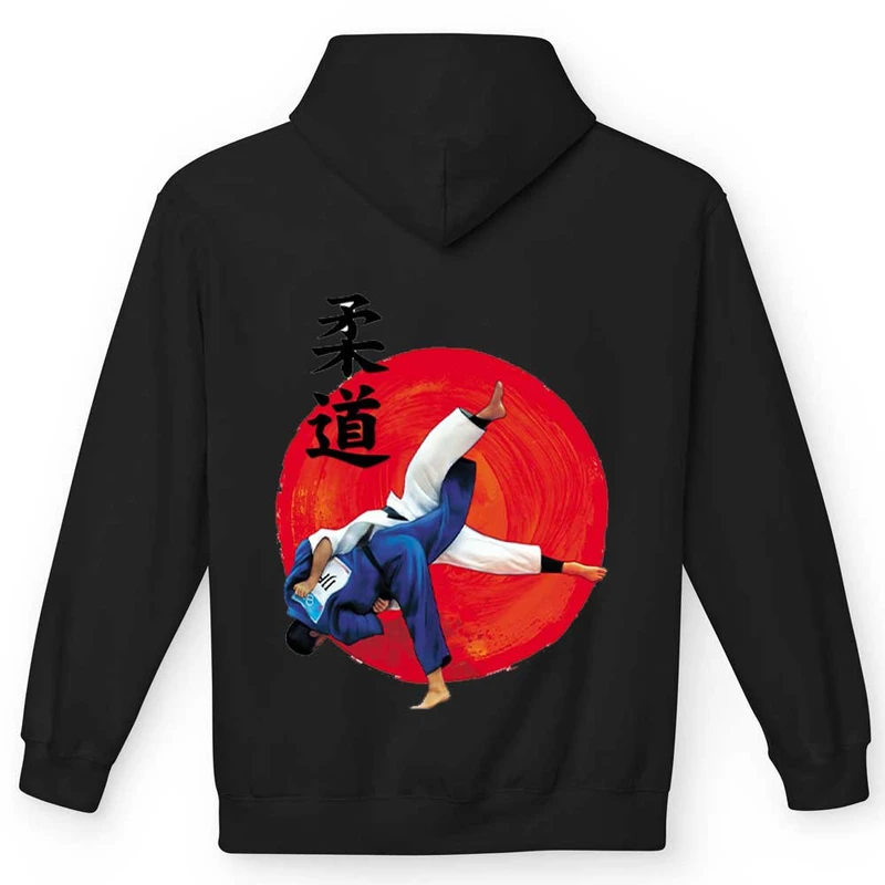 هودی مردانه مدل رشته ورزشی جودو کد 915