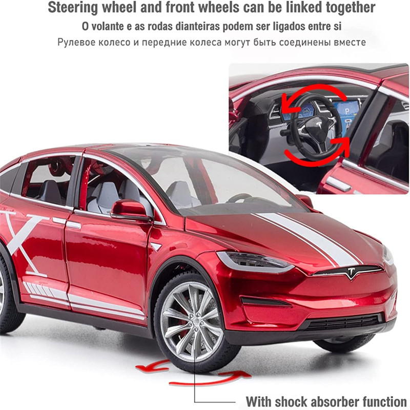 ماشین بازی مدل Tesla Model X کد  2403B
