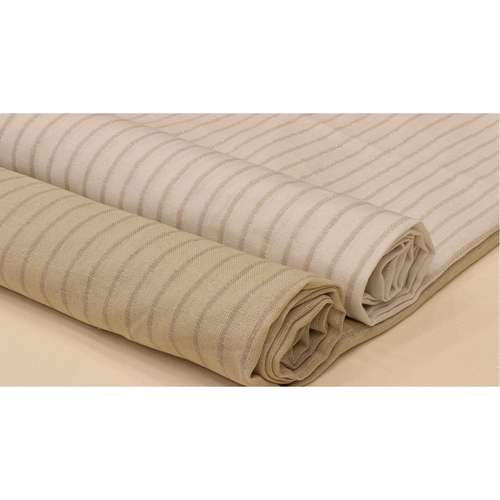 پارچه مانتویی ربانی تکست لینن راه راه لمه 00116791