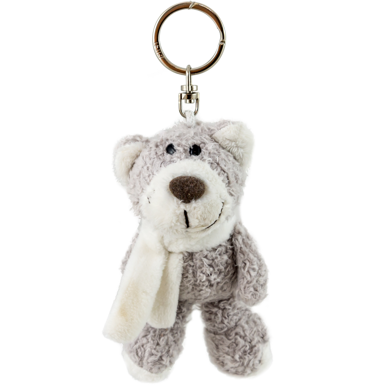 جاسوئیچی عروسکی نیکی مدل خرس شالگردن دار کد BJ22012
