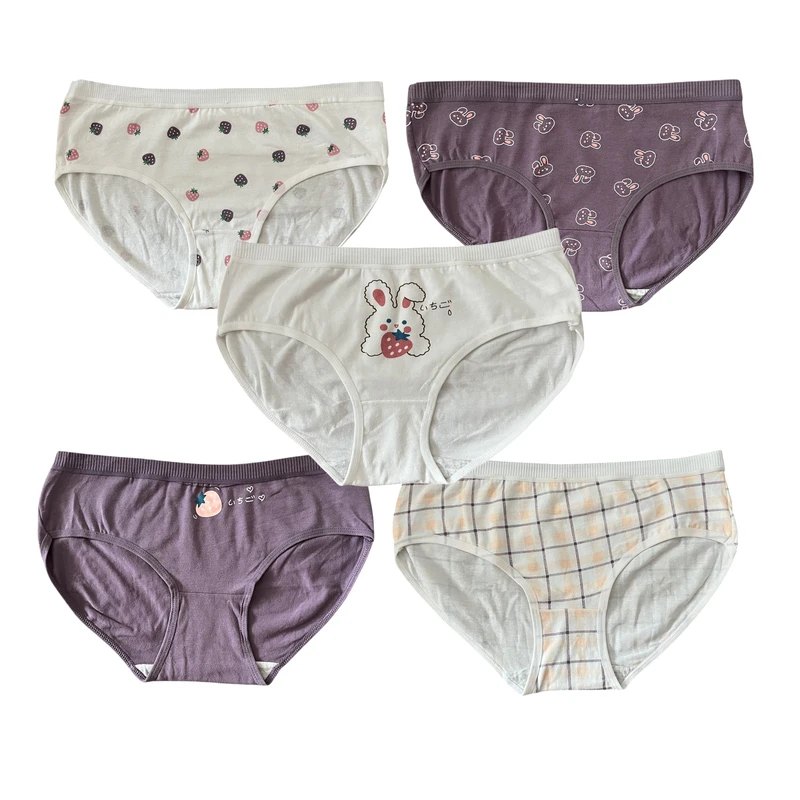 شورت زنانه مدل عروسکی نخی کد ۲ بسته ۵ عددی