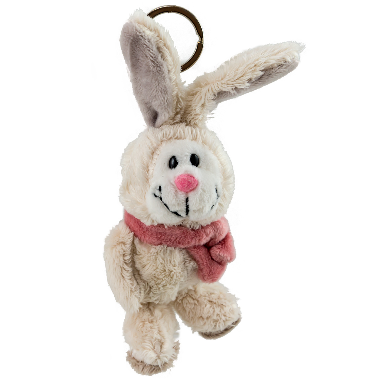 جاسوئیچی عروسکی نیکی مدل خرگوش شال گردن دار