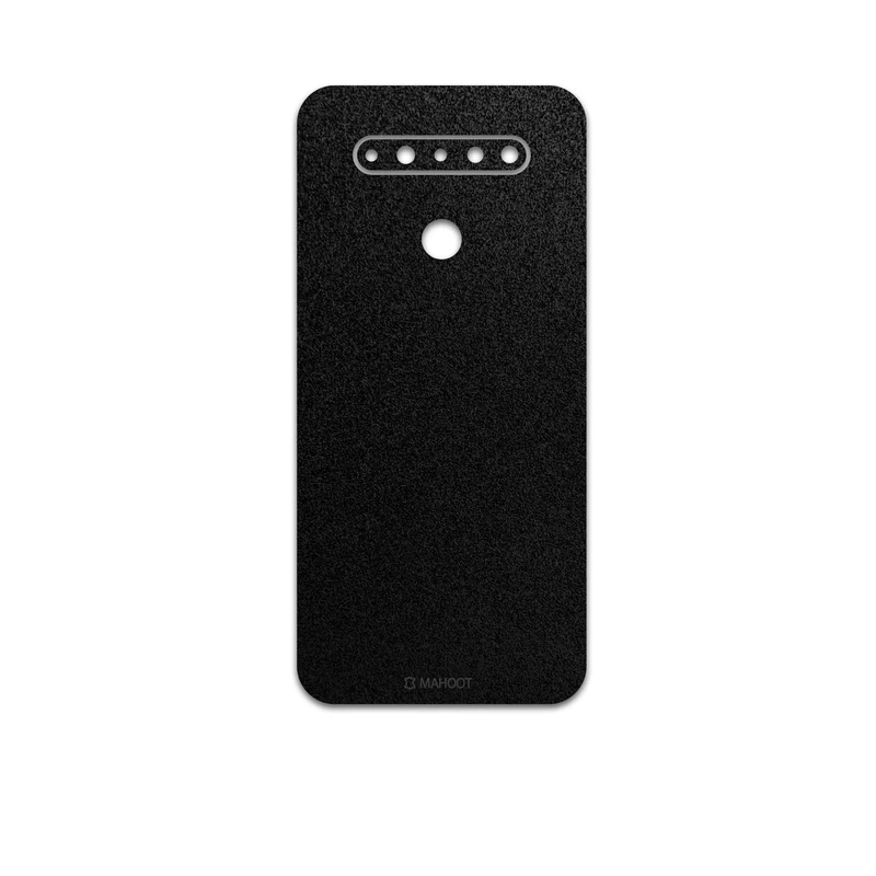 برچسب پوششی ماهوت مدل Black-Suede مناسب برای گوشی موبایل ال جی K51S