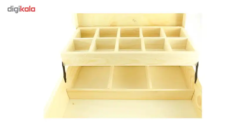 جعبه چوبی ارت کیوب مدل دو طبقه