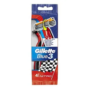 خودتراش ژیلت مدل Blue 3 بسته 4 عددی