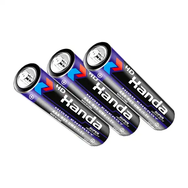 باتری نیم قلمی هاندا مدل Super مجموعه 3 عددی