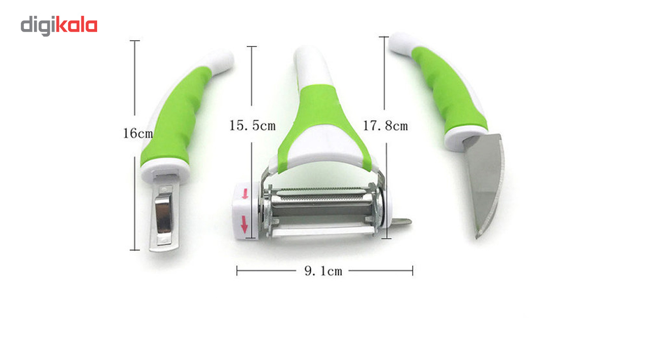 ست پوست کن  مدل Triple Slicer مجموعه 3 عددی
