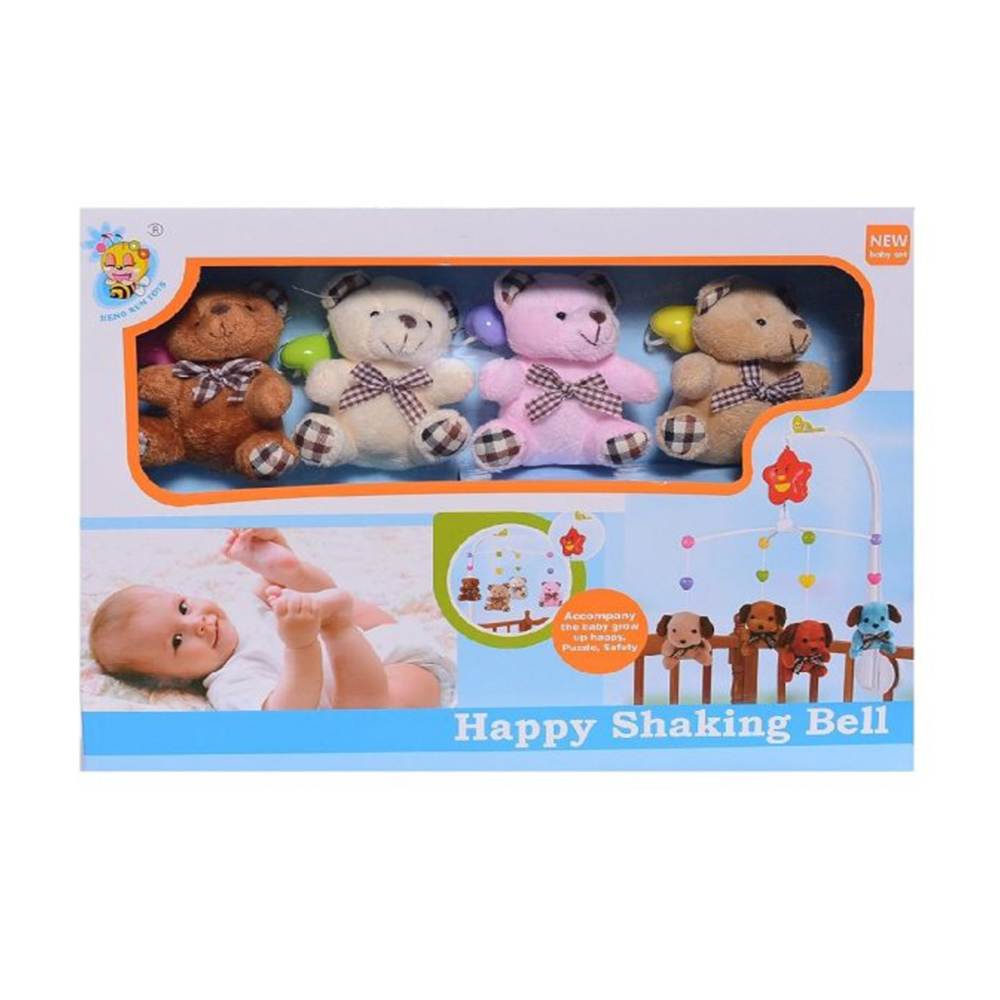آویز تخت کودک مدل Happy Shaking Bell