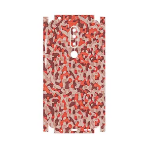 MAHOOT Red Infantry Army-FullSkin Cover Sticker for Nokia 5.1 Plus
