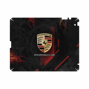 MAHOOT Porsche-Logo Cover Sticker for Apple iPad 2 2011 A1397