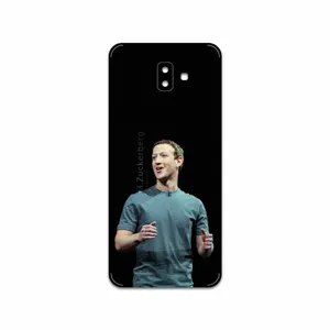 MAHOOT Mark Zuckerberg Cover Sticker for Samsung Galaxy J6 Plus