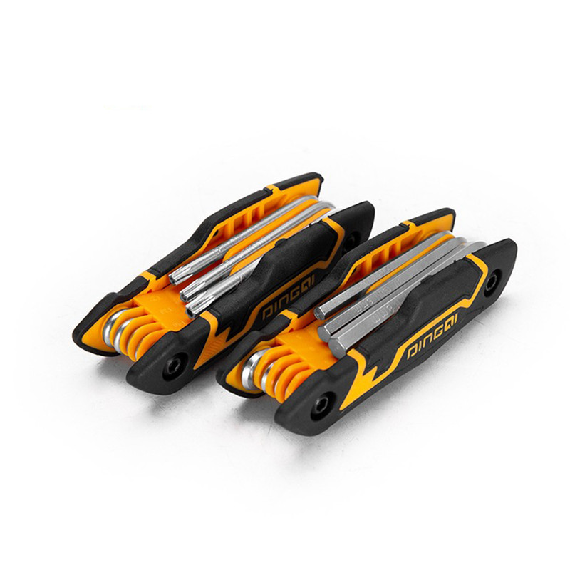 آچار ستاره ای و آلن دینگشی مدل 17005 مجموعه 16 عددی