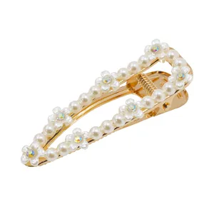 گیره مو زنانه مدل مروارید کد A3