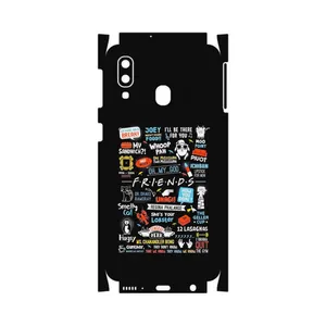 MAHOOT Friends 2-FullSkin Cover Sticker for Samsung Galaxy A40